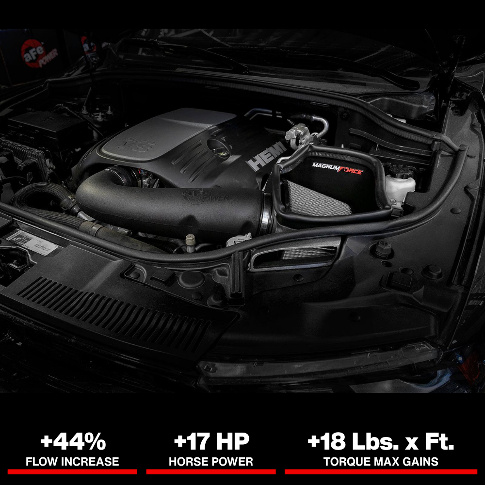 aFe Magnum FORCE Pro Dry S Cold Air Intake System 11-19 Jeep Grand Cherokee (WK2) V8-5.7L