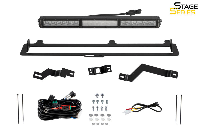 Diode Dynamics DD7416 Pro Grille Light Bar Amber Combo for 22+ Toyota Tundra TRD