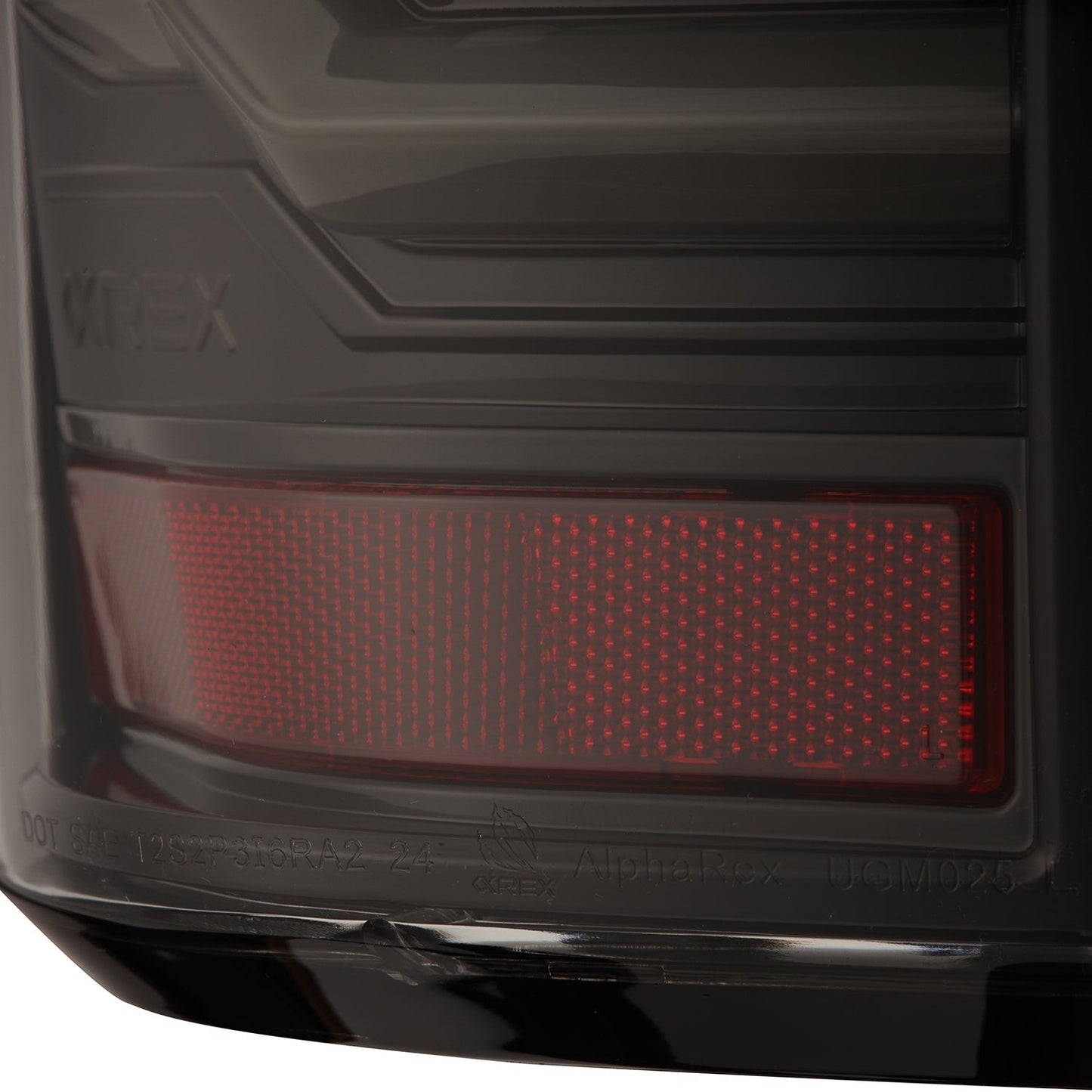 AlphaRex 99-06 Chevrolet Silverado Sierra LUXX-Series LED Tail Lights Alpha-Black