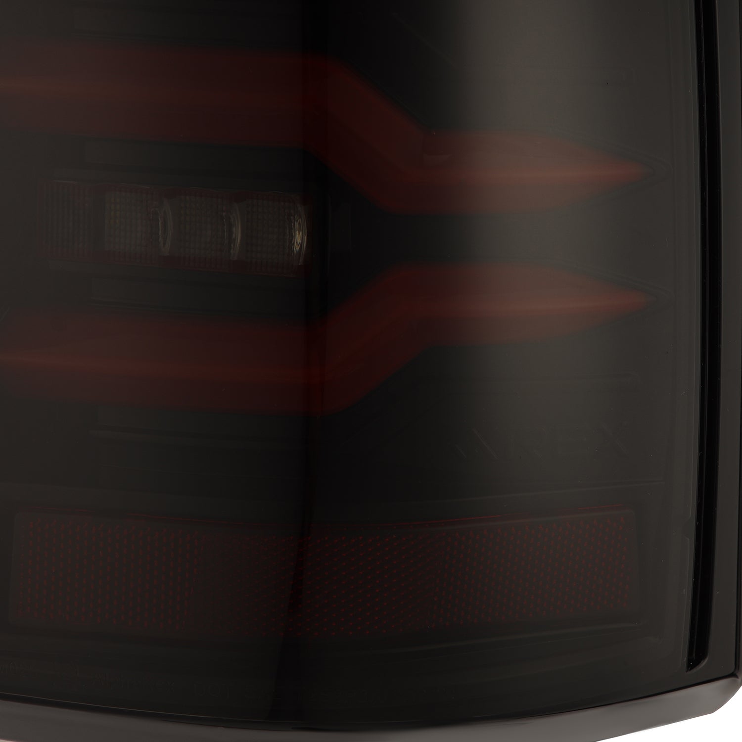 AlphaRex 99-06 Chevrolet Silverado/99-06 GMC Sierra LUXX-Series LED Tail Lights - Black/Red
