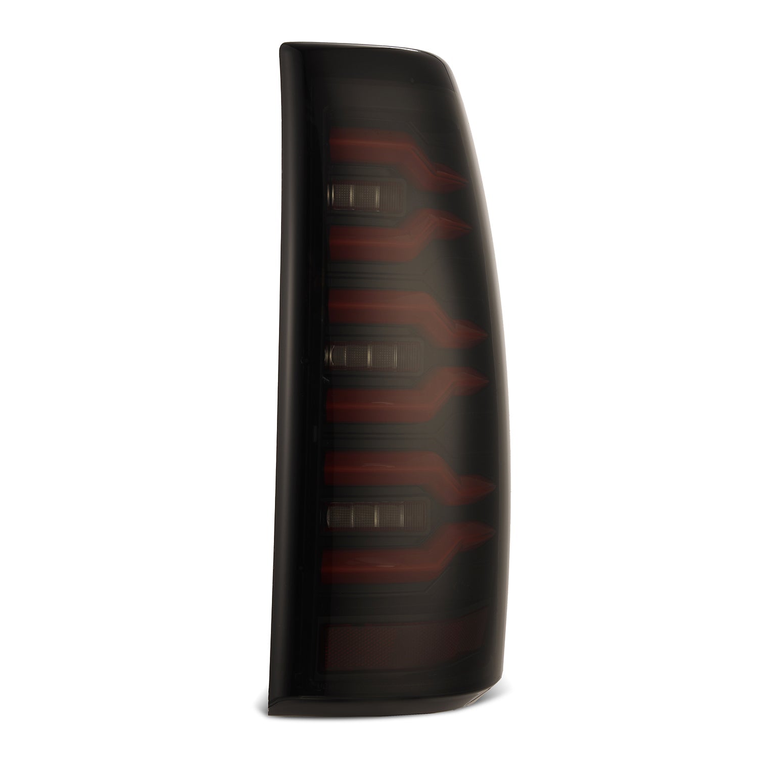 AlphaRex 99-06 Chevrolet Silverado/99-06 GMC Sierra LUXX-Series LED Tail Lights - Black/Red