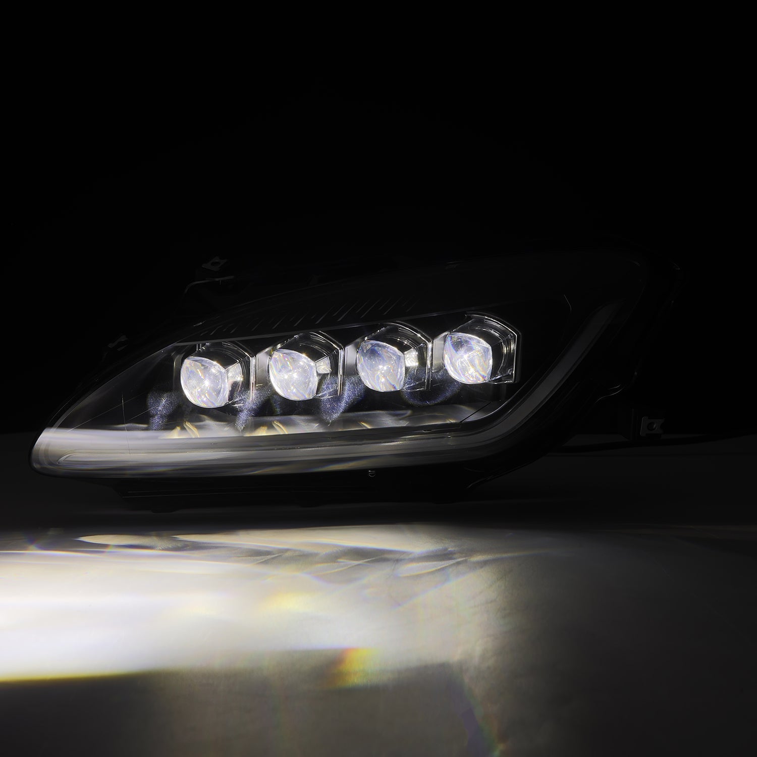 AlphaRex 99-09 Honda S2000 NOVA-Series Projector LED Headlights - Black