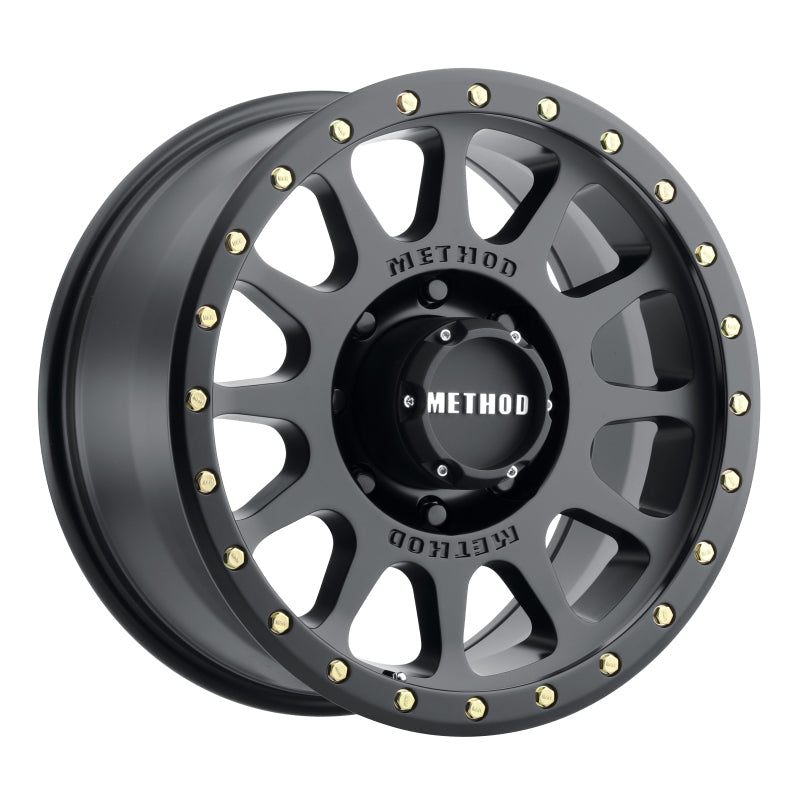 (set of 4) Method Wheels MR305 Matte Black | 18x9" -12mm | 8x6.5mm Wheel