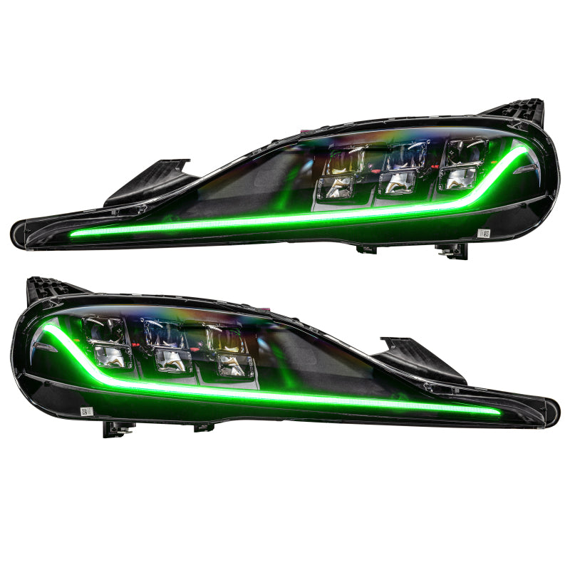 Oracle 20-21 Toyota Supra GR RGB+A Headlight DRL Kit - ColorSHIFT w/ Simple Controller