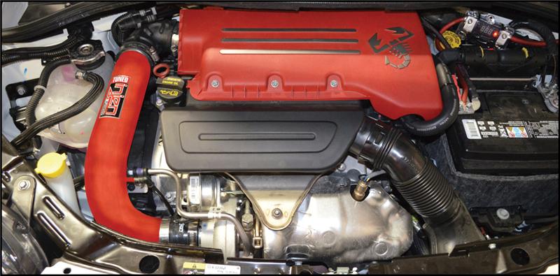 Injen 15-19 Fiat Abarth 1.4L Turbo 4Cyl Wrinkle Red Short Ram Intake w/MR Tech