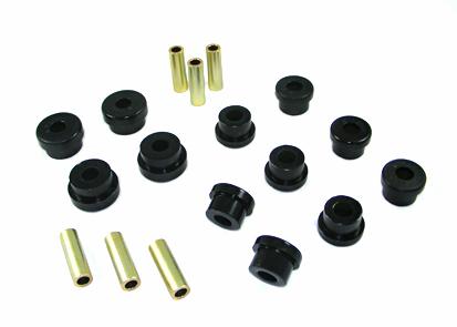 Whiteline Plus 88-00 Honda Civic / 88-9/95 CRX Rear Control Arm - Lower Inner & Outer Bushing Kit