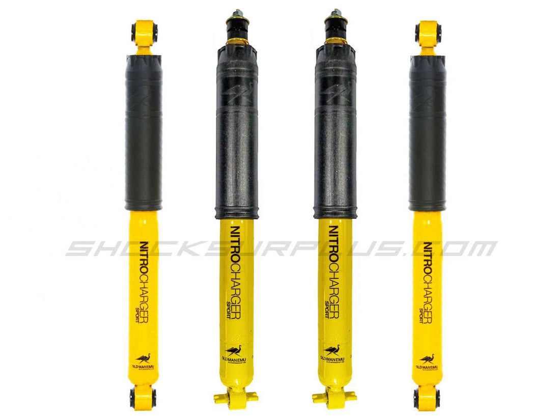 Old Man Emu Nitrocharger Sport Gas Shocks Set - 1986-1996 Jeep Wrangler 4WD