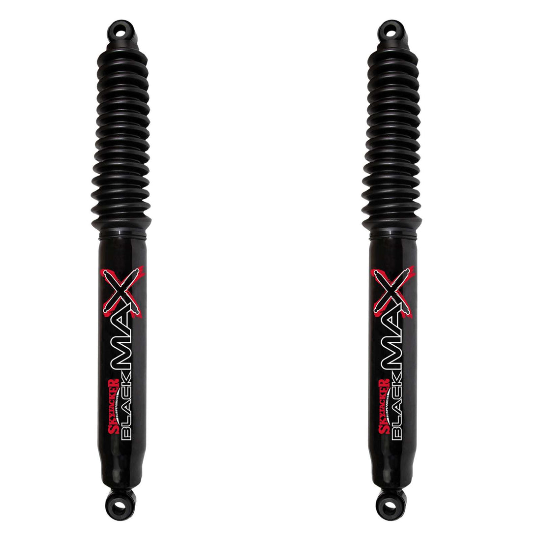 Skyjacker Black MAX Hydro Shocks Rear Pair w/4-6" lift - 2007-2013 Chevrolet Silverado 1500 4WD