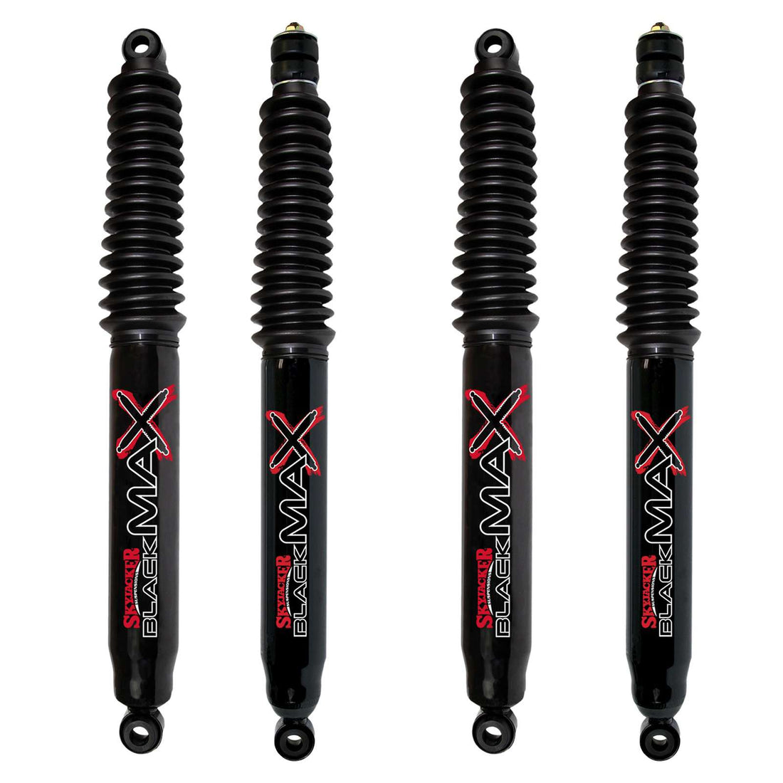 Skyjacker Black MAX Hydro Shocks Set w/0" lift - 1984-1987 Toyota Land Cruiser FJ60 4WD