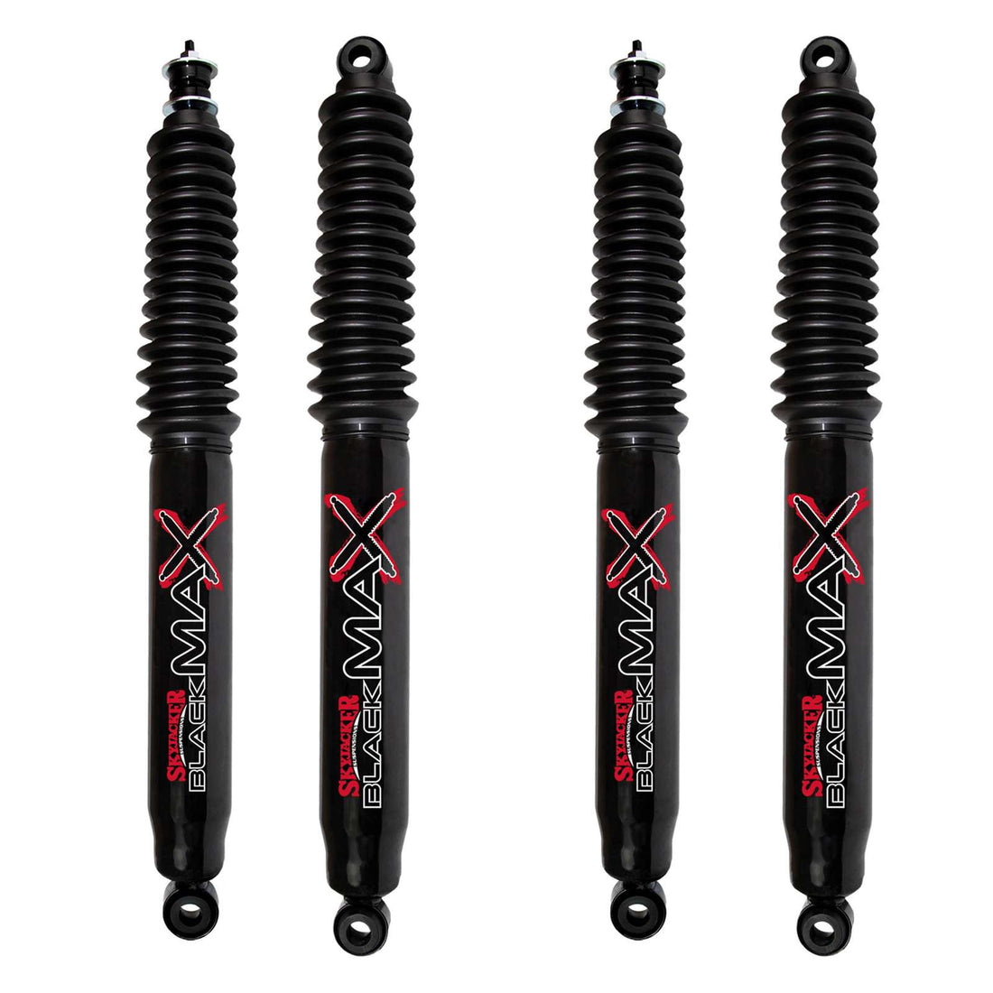 Skyjacker Black MAX Hydro Shocks Set - 1980-1996 Ford F-350 RWD
