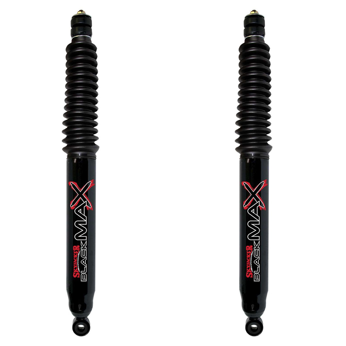 Skyjacker Black MAX Hydro Shocks Front Pair w/0-6" lift - 2002-2006 Chevrolet Avalanche 2500 4WD