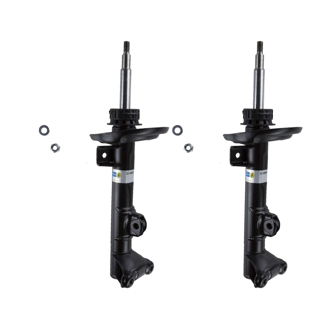 Bilstein B4 OE Replacement DampMatic Strut Front Pair - 2008-2015 Mercedes-Benz C350 AWD RWD