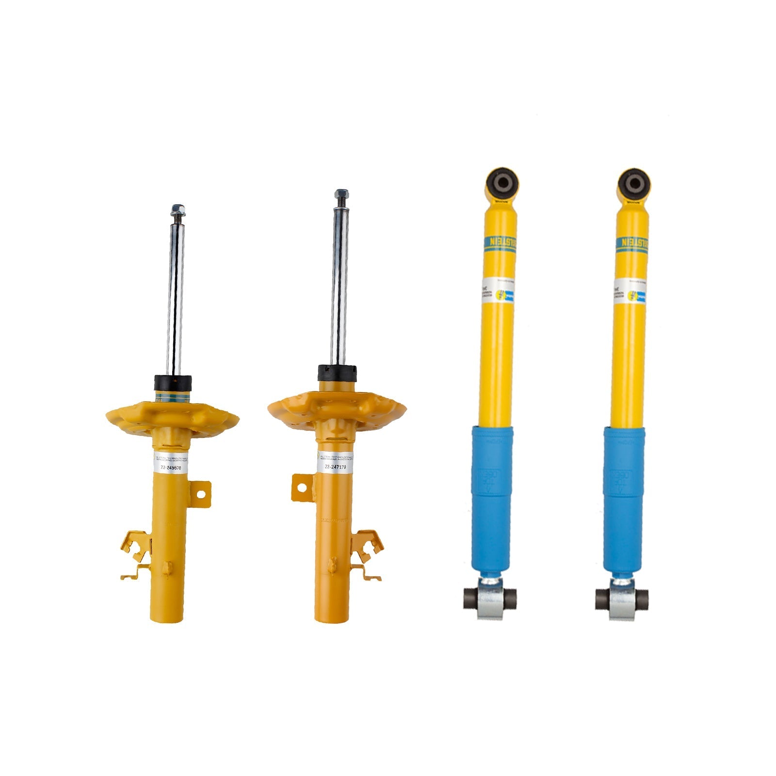 Bilstein B6 Performance Strut & Shocks Set - 2017-2022 Nissan Rogue Sport AWD FWD