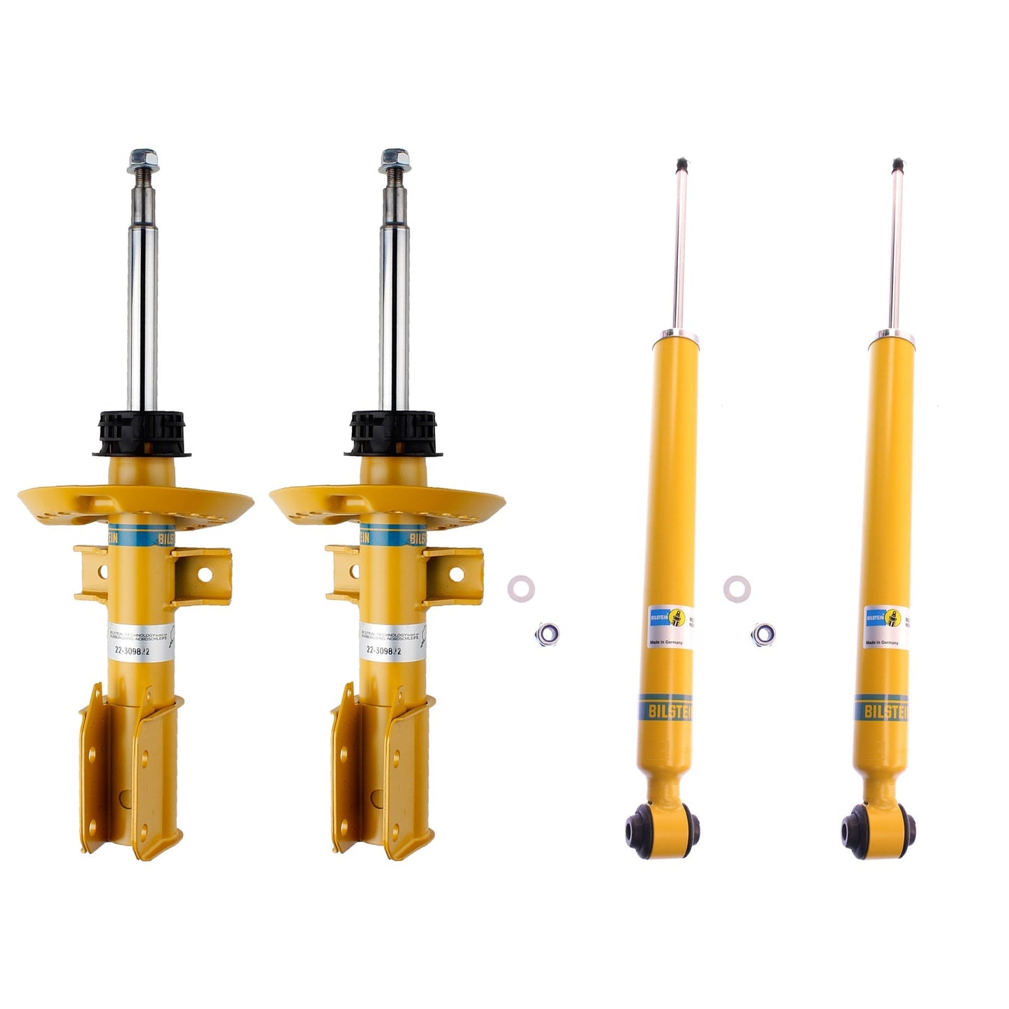 Bilstein B6 Performance Strut & Shocks Set - 2010-2014 Mercedes-Benz E550 AWD