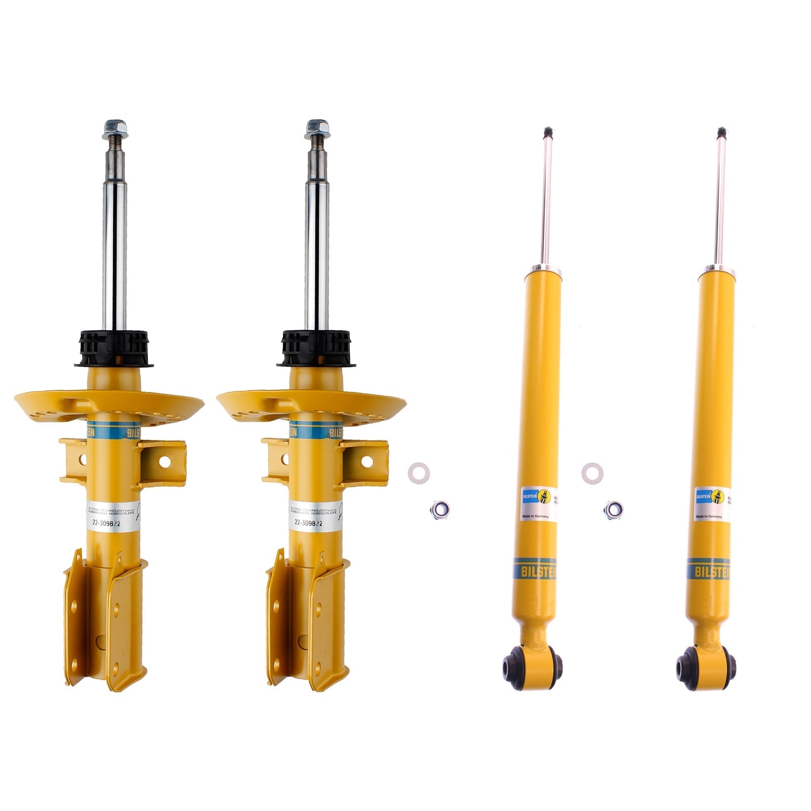 Bilstein B6 Performance Strut & Shocks Set - 2010-2014 Mercedes-Benz E550 AWD