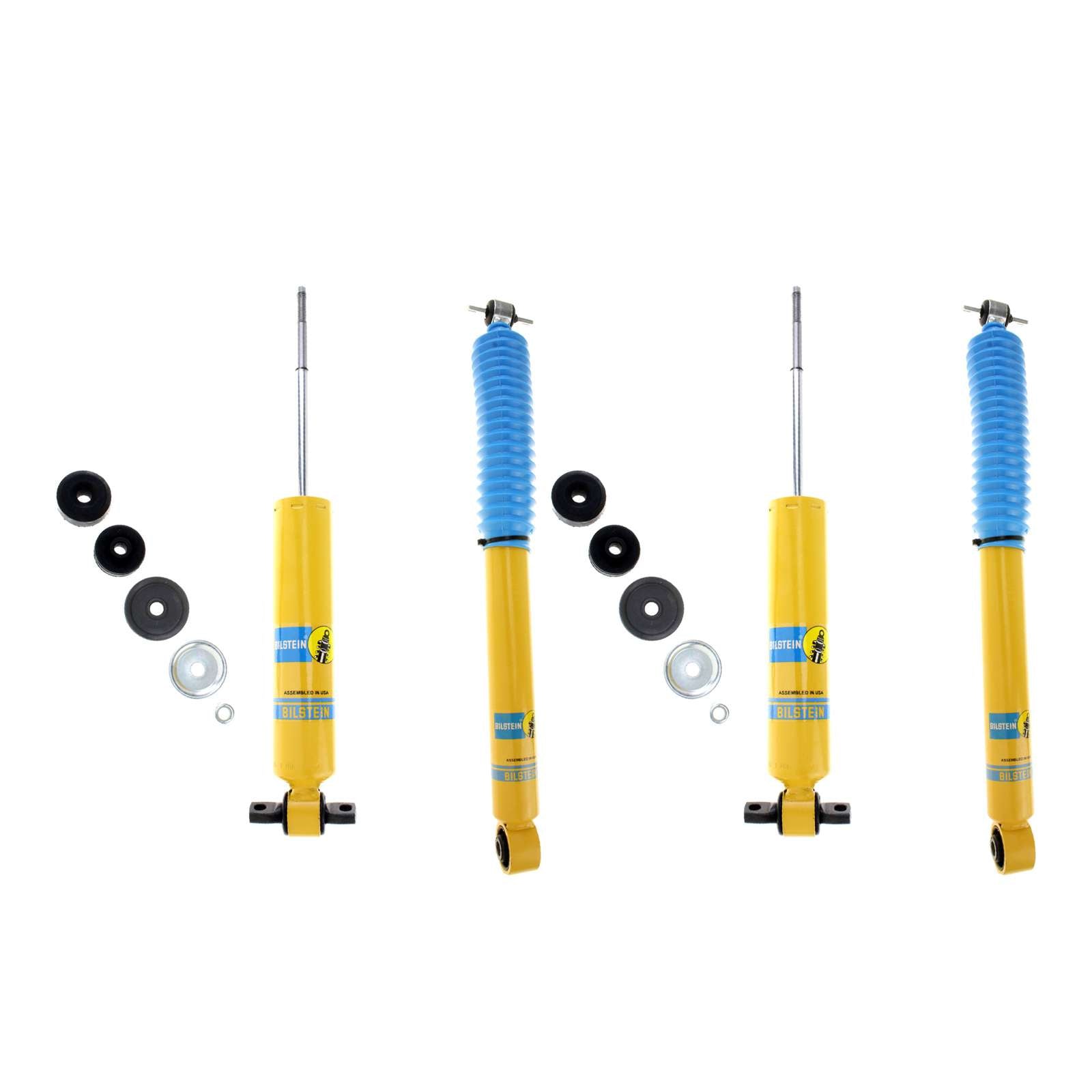 Bilstein B6 4600 Monotube OEM Shocks Set - 1988-2000 GMC C3500 RWD w/Coils