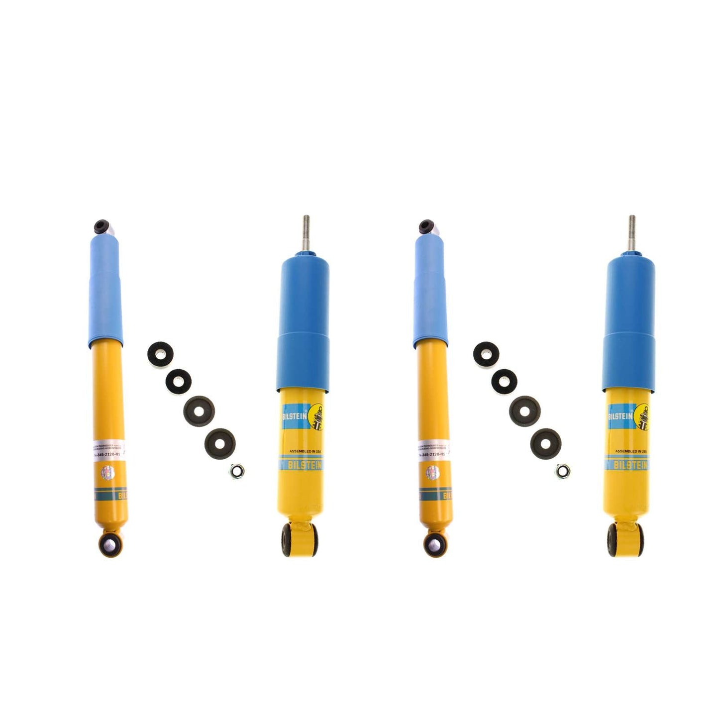 Bilstein B6 4600 Monotube OEM Shocks Set w/0-3" lift - 1997-2004 Nissan Frontier 4WD