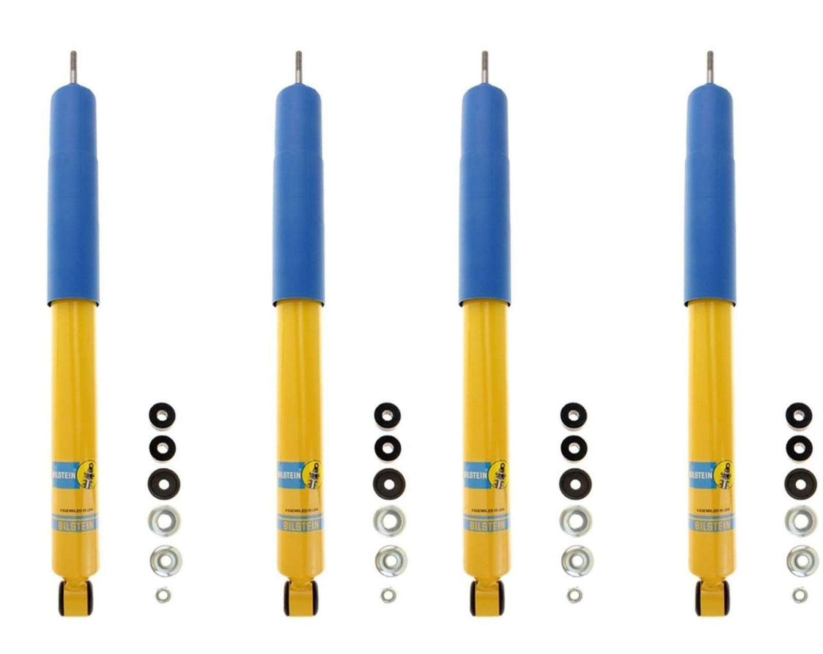Bilstein B6 4600 Monotube OEM Shocks Set - 1998-2012 Toyota Land Cruiser 100 4WD RWD