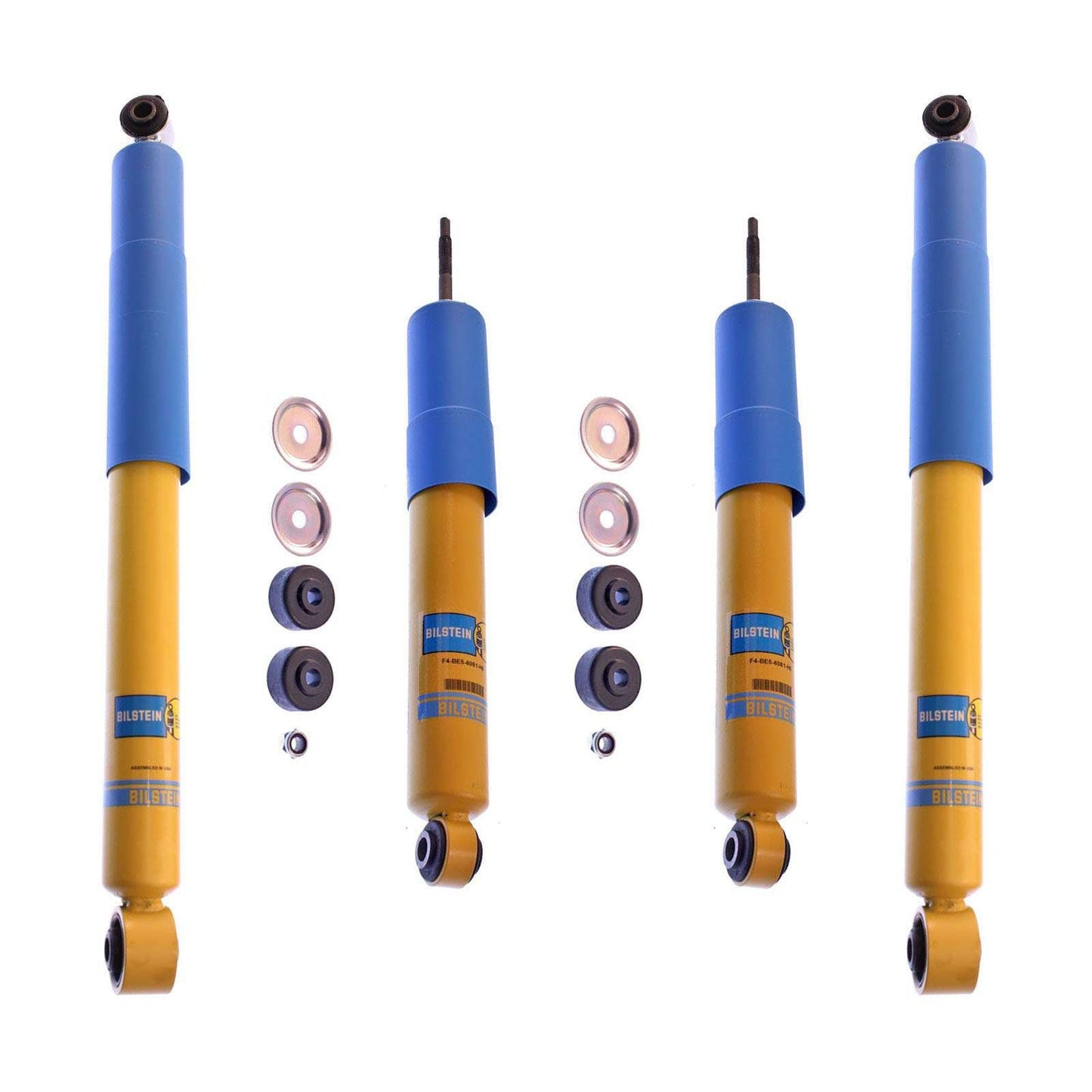 Bilstein B6 4600 Monotube OEM Shocks Set - 2001-2006 GMC Sierra 3500 4WD RWD