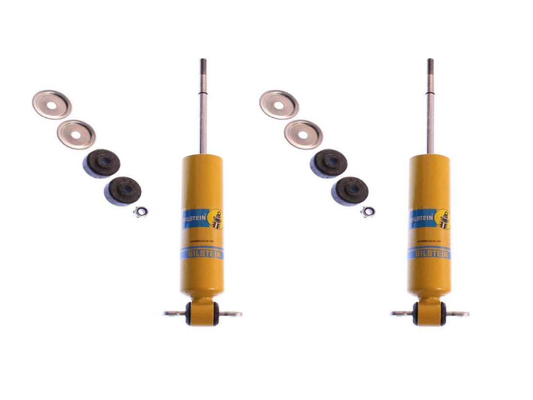 Bilstein B6 4600 Monotube OEM Shocks Front Pair - 1997-2003 Dodge Durango RWD
