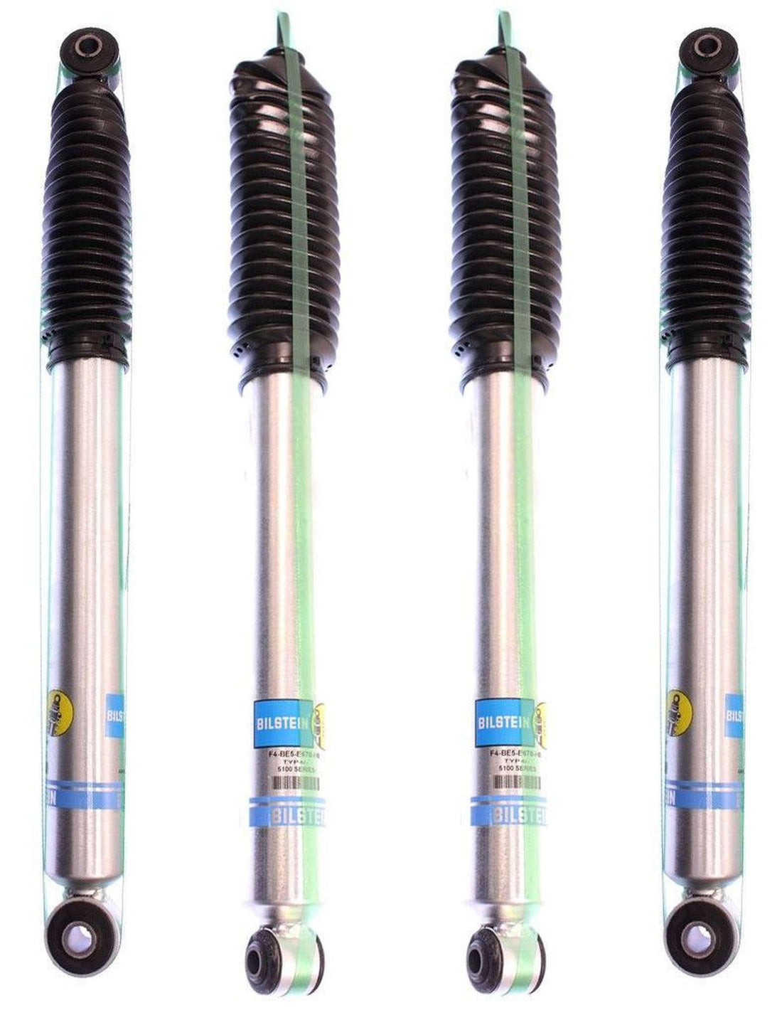 Bilstein 5100 Shocks Set w/4" lift - 1980-1998 Ford F-350 RWD