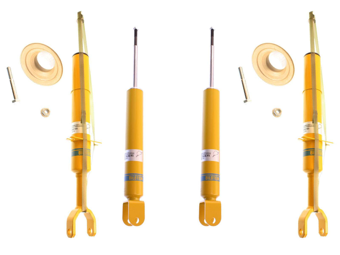 Bilstein B6 Performance Shocks Set - 2001-2003 Audi A8 Quattro AWD