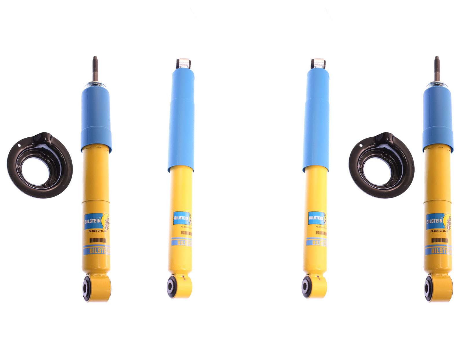 Bilstein B6 4600 Monotube OEM Shocks Set - 2005-2021 Nissan Frontier 4WD RWD