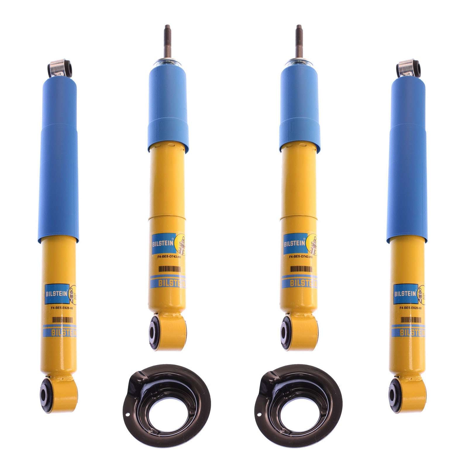 Bilstein B6 4600 Monotube OEM Shocks Set - 2005-2015 Nissan Xterra RWD