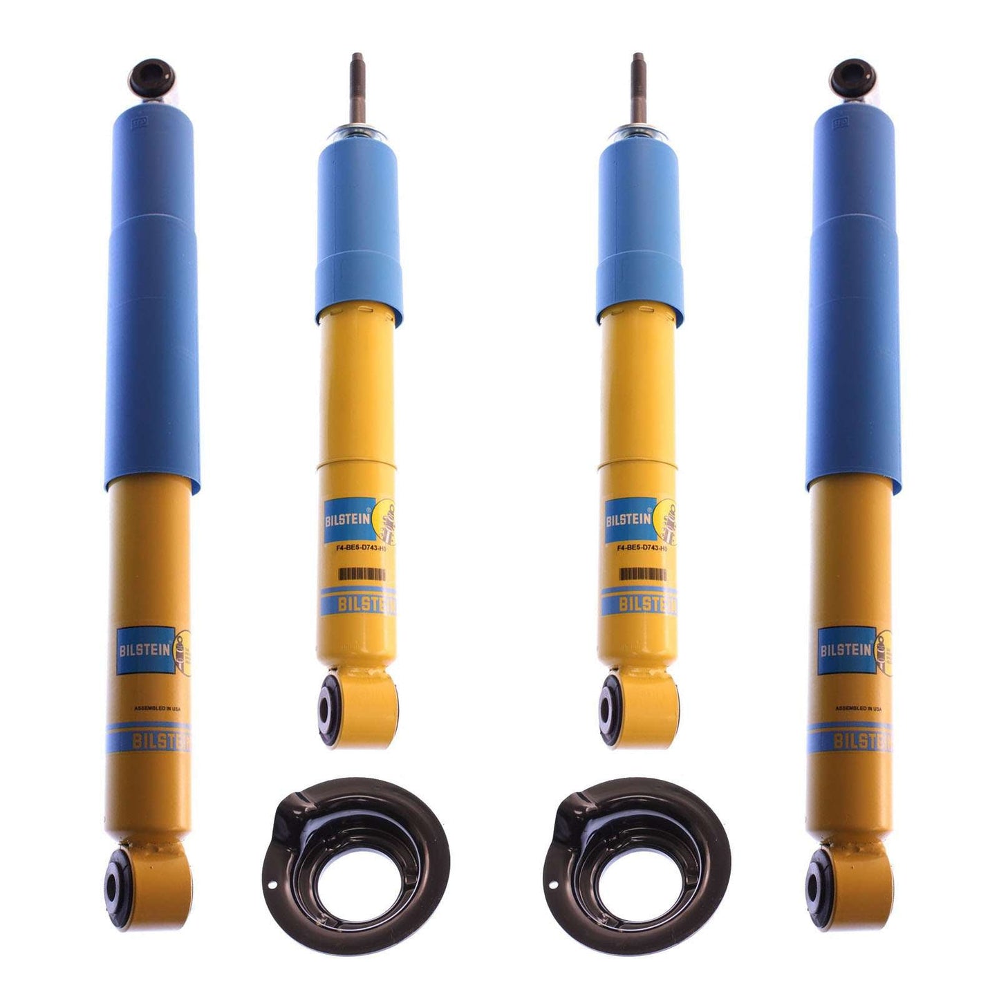 Bilstein B6 4600 Monotube OEM Shocks Set - 2005-2015 Nissan Xterra 4WD