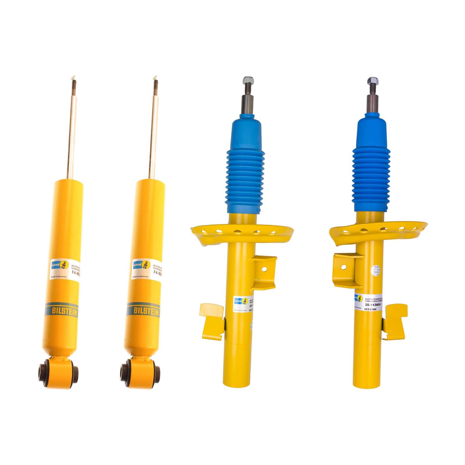 Bilstein B6 Performance Strut & Shocks Set - 2015-2018 Volvo V60 AWD FWD