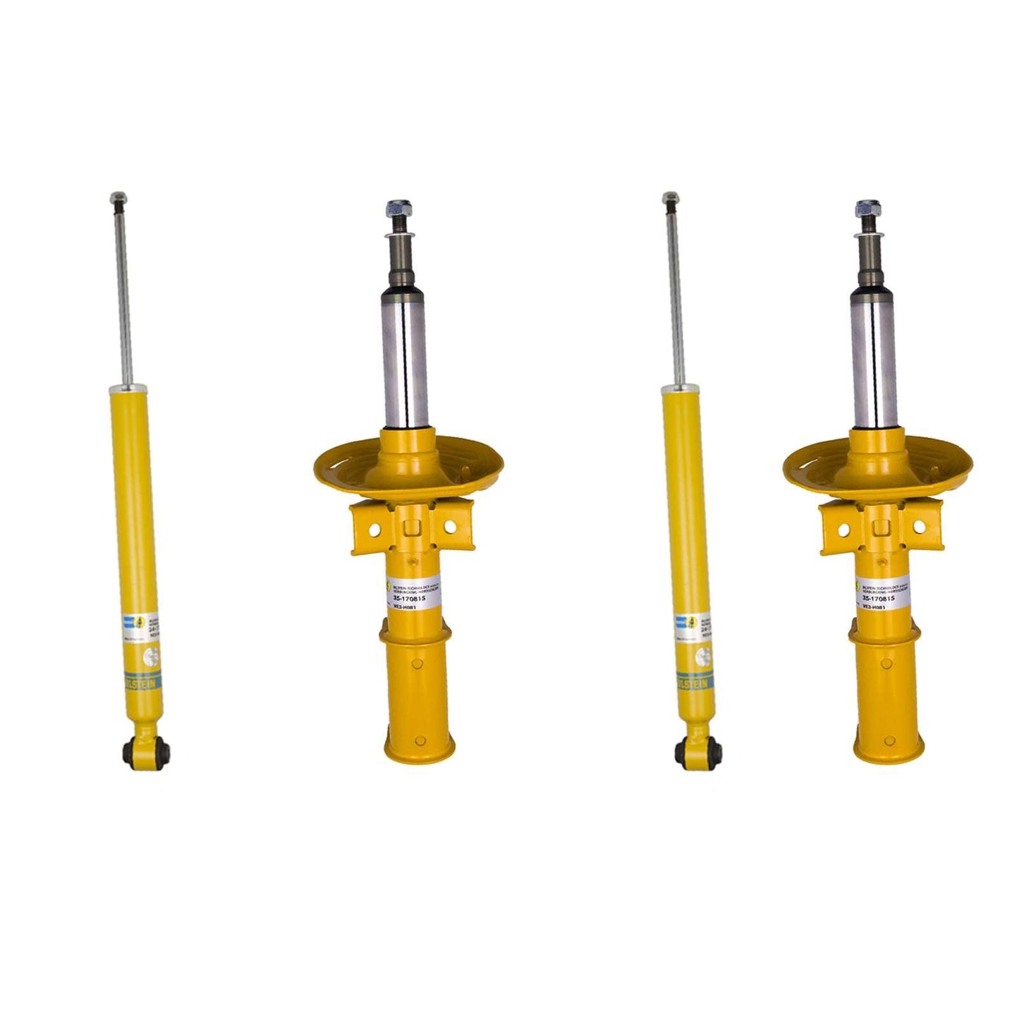 Bilstein B6 Performance Strut & Shocks Set - 2008-2014 Mercedes-Benz C300 AWD