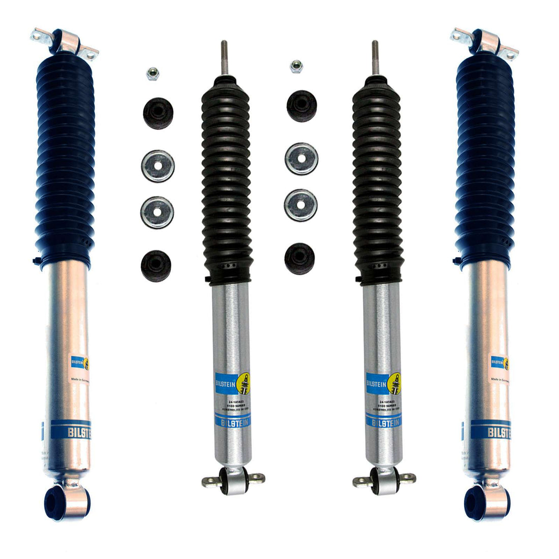 Bilstein 5100 Shocks Set w/5-6" lift - 1984-2001 Jeep Cherokee 4WD RWD XJ