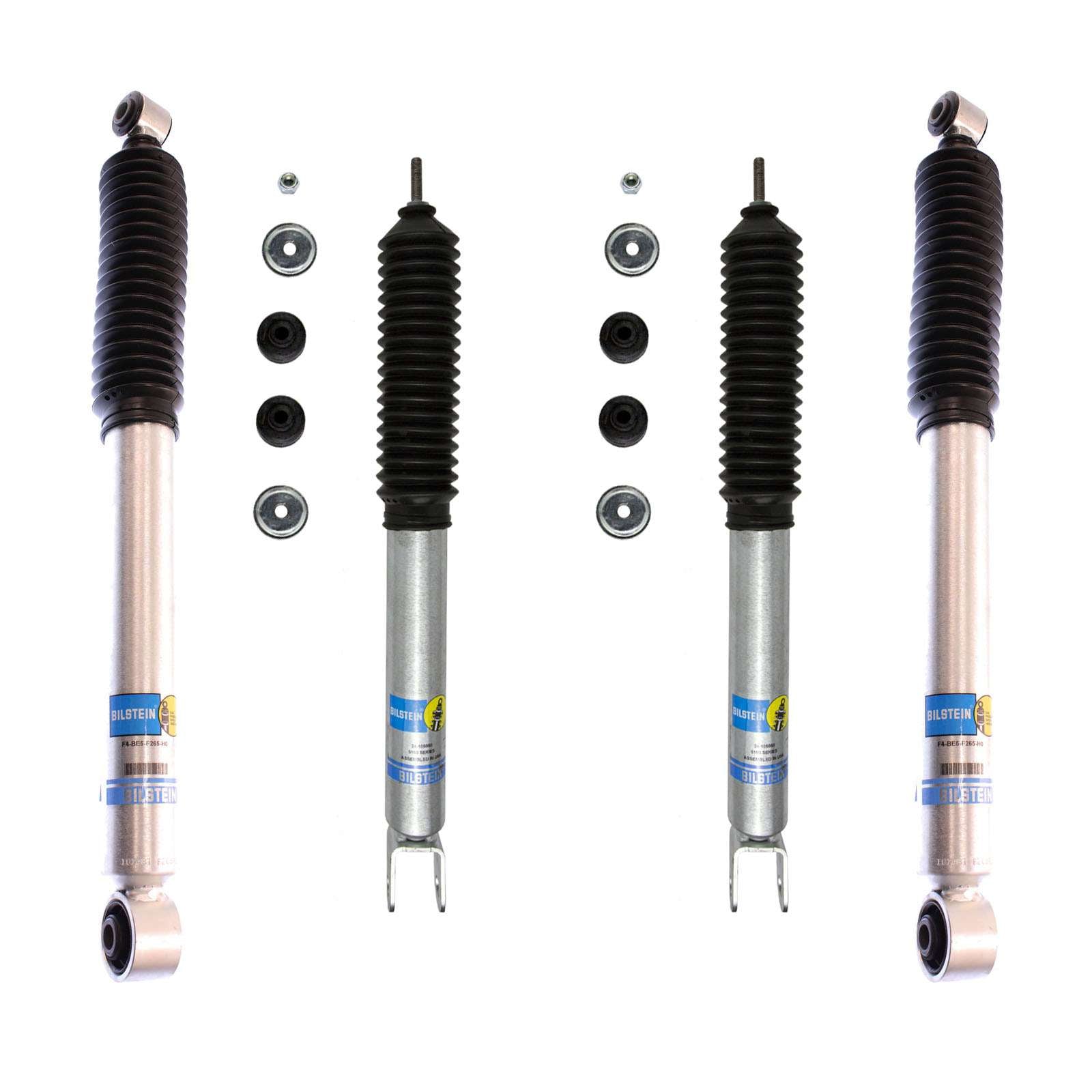 Bilstein 5100 Shocks Set w/0-2.5" lift - 2000-2006 Chevrolet Tahoe 4WD AWD RWD