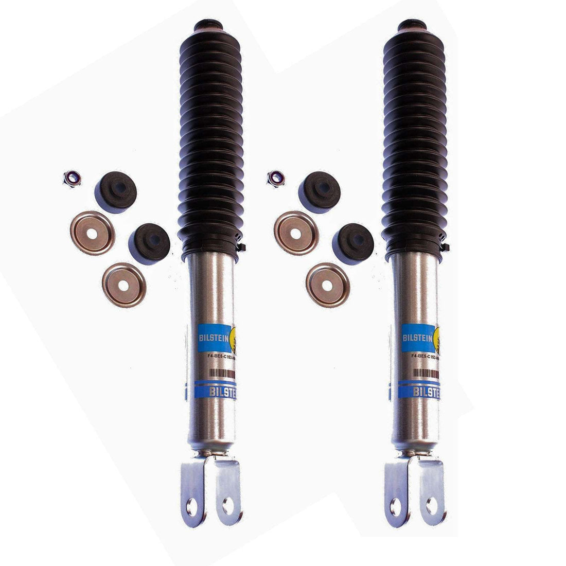 Bilstein B8 5100 Monotube Shocks Front Pair w/0-2.5" lift - 2009-2010 Hummer H3T 4WD