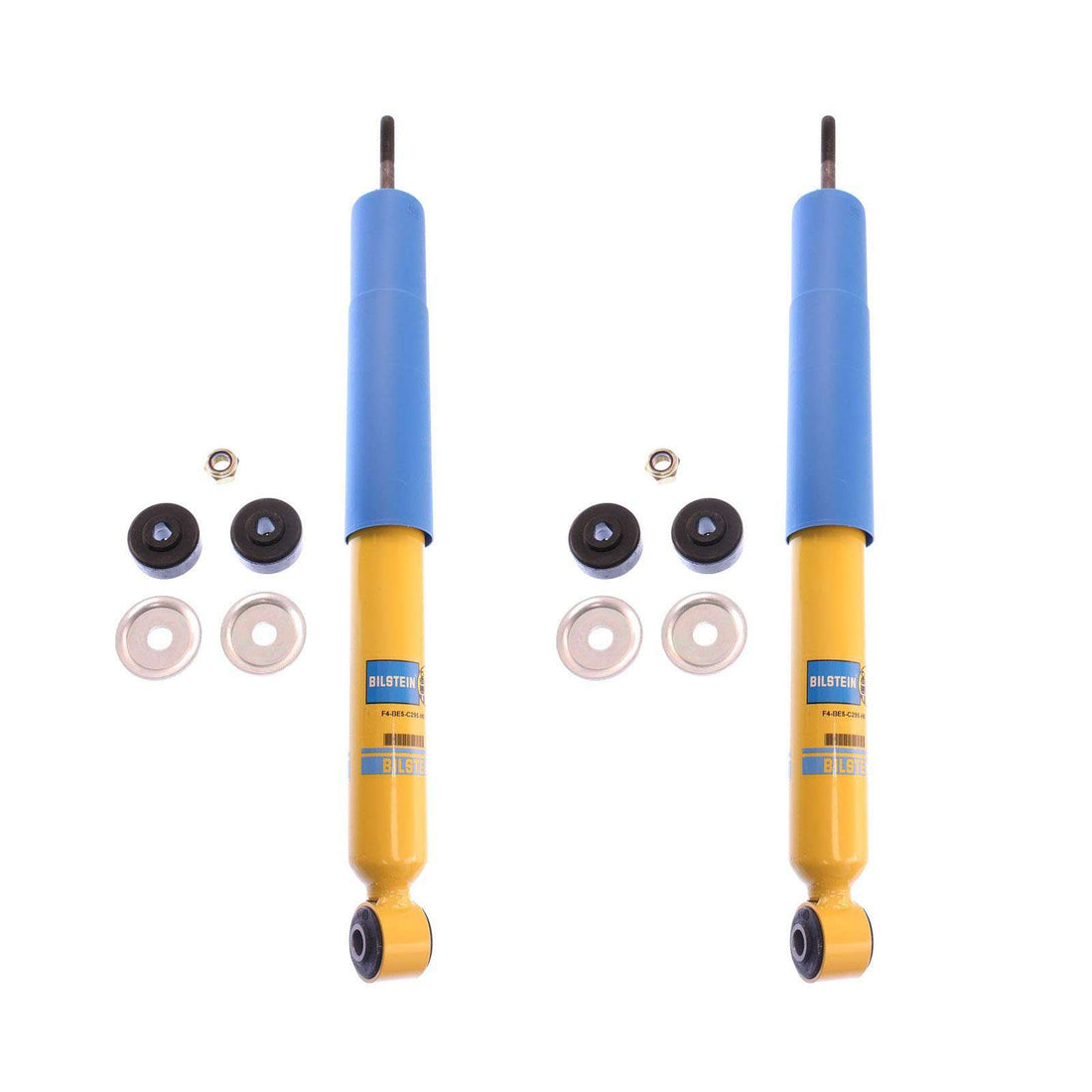 Bilstein B6 4600 Monotube OEM Shocks Front Pair - 2005-2016 Ford F-550 Super Duty 4WD Dually