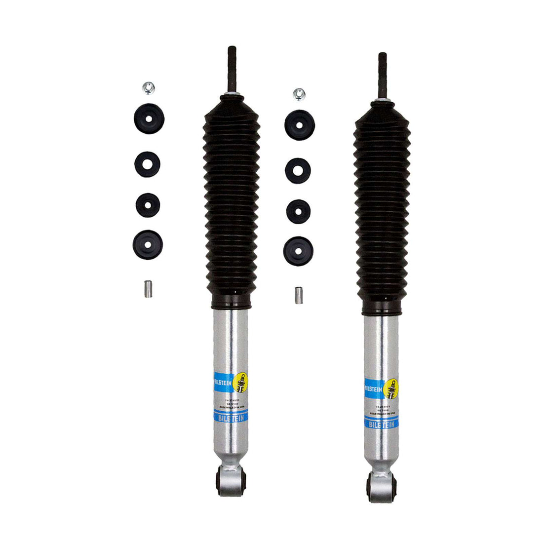 Bilstein B8 5100 Monotube Shocks Front Pair w/0-2.5" lift - 2001-2006 Chevrolet Silverado 1500 HD 4WD RWD