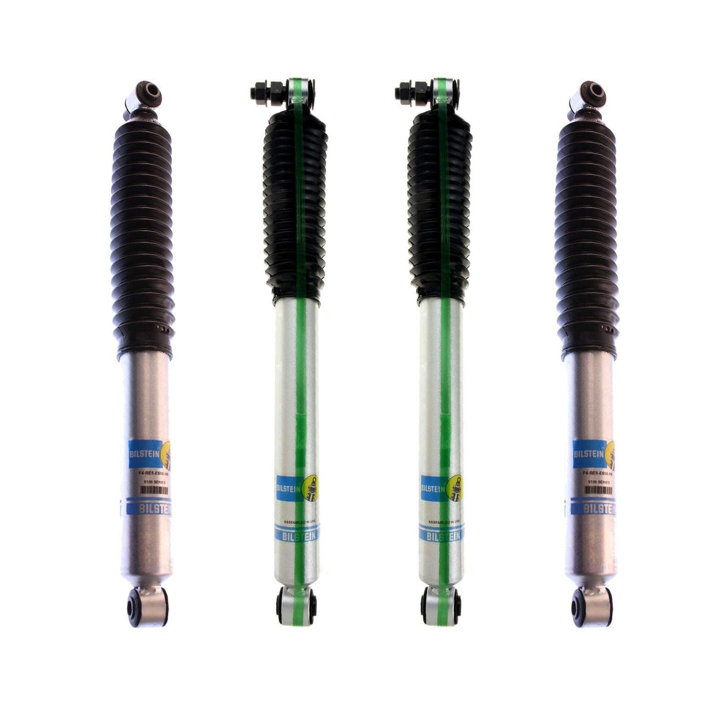 Bilstein 5100 Shocks Set w/3-4" lift - 1975-1978 GMC K25 Suburban 4WD