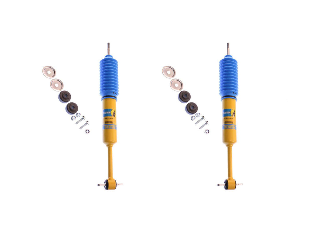 Bilstein B6 4600 Monotube OEM Shocks Front Pair - 1998-2011 Ford Ranger 4WD RWD w/Torsion