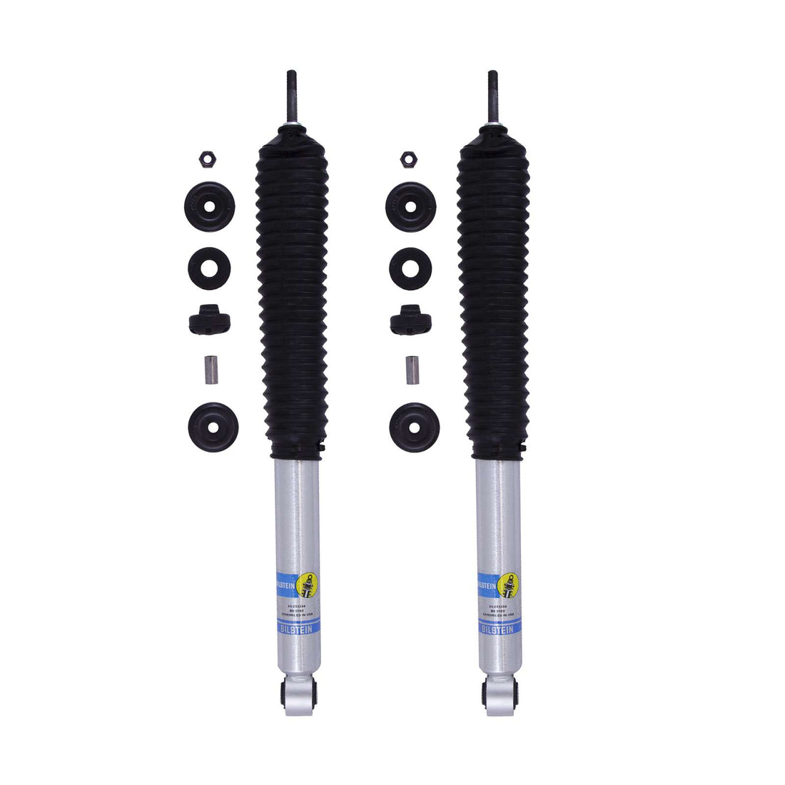 Bilstein B8 5100 Monotube Shocks Rear Pair - 2019-2026 Ram 1500 4WD RWD