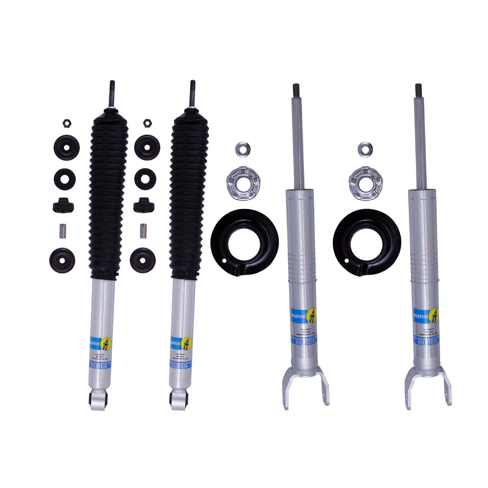 Bilstein 5100 Shocks Set w/0-2.6" lift - 2019-2026 Ram 1500 4WD RWD