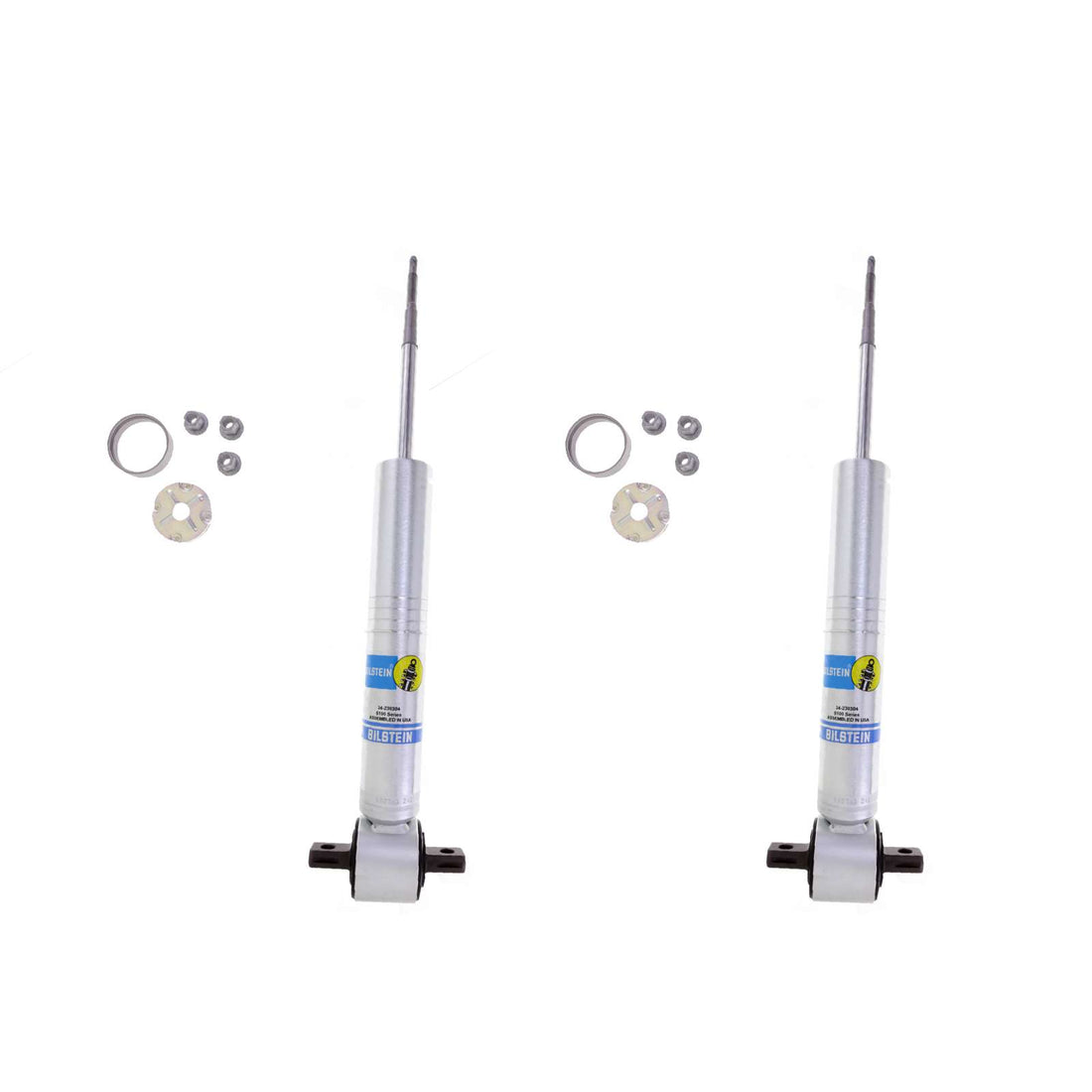 Bilstein B8 5100 Monotube Adjustable Strut Front Pair w/0-1.85" lift - 2014-2018 Chevrolet Silverado 1500 4WD RWD