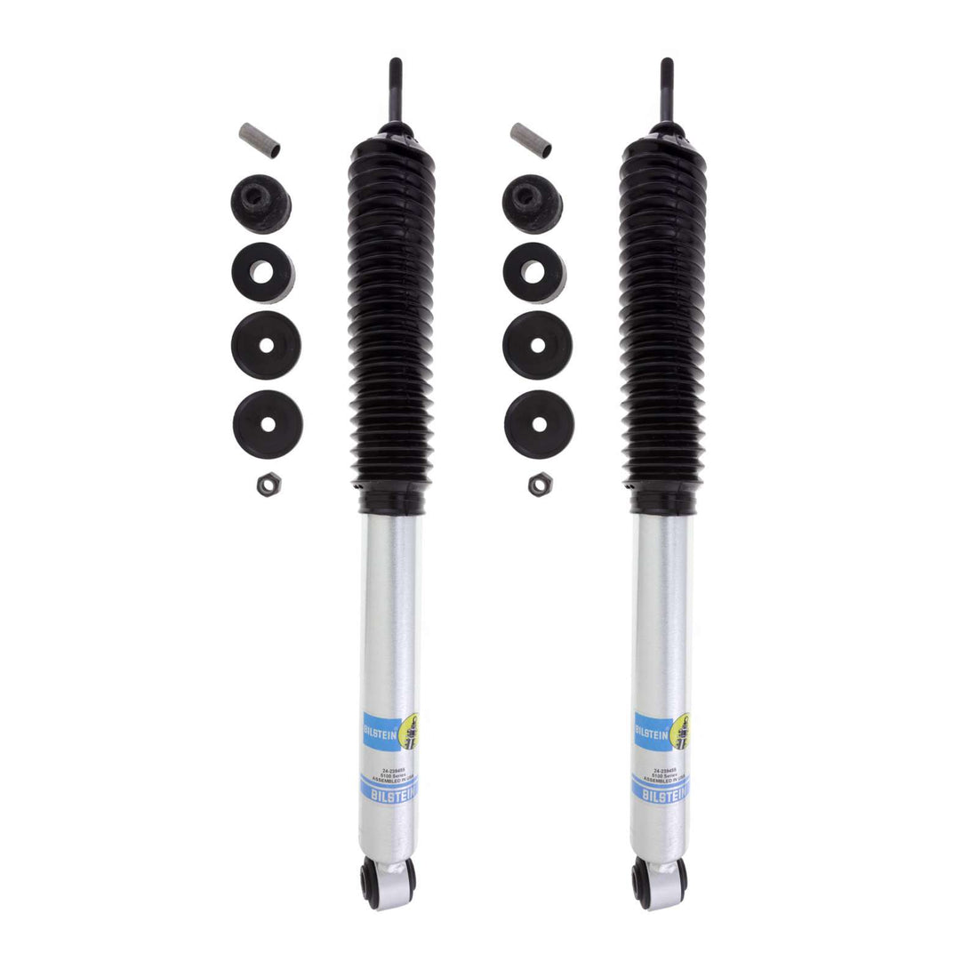 Bilstein B8 5100 Monotube Adjustable Strut Front Pair w/0-2.25" lift - 2009-2013 Ford F-150 4WD