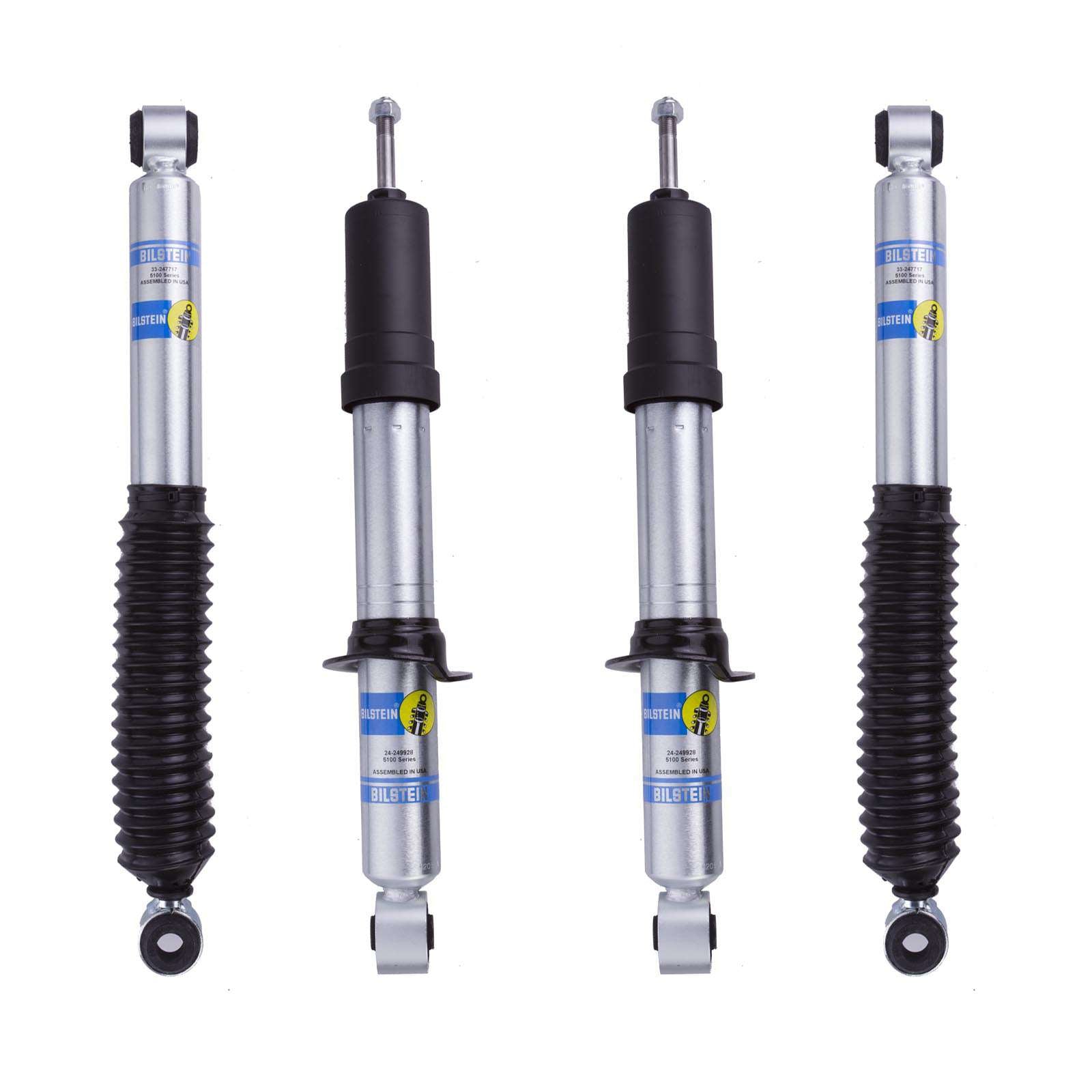 Bilstein 5100 Shocks Set w/0-2.5" lift - 1995-2004 Toyota Tacoma 4WD RWD