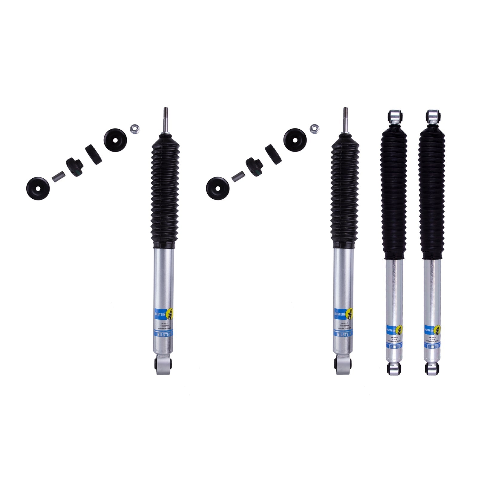 Bilstein 5100 Shocks Set w/2-3" lift - 2013-2023 Ram 3500 4WD
