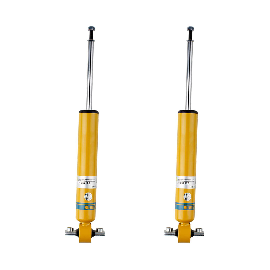 Bilstein B6 Performance Shocks Rear Pair - 2013-2020 Ford Fusion AWD FWD