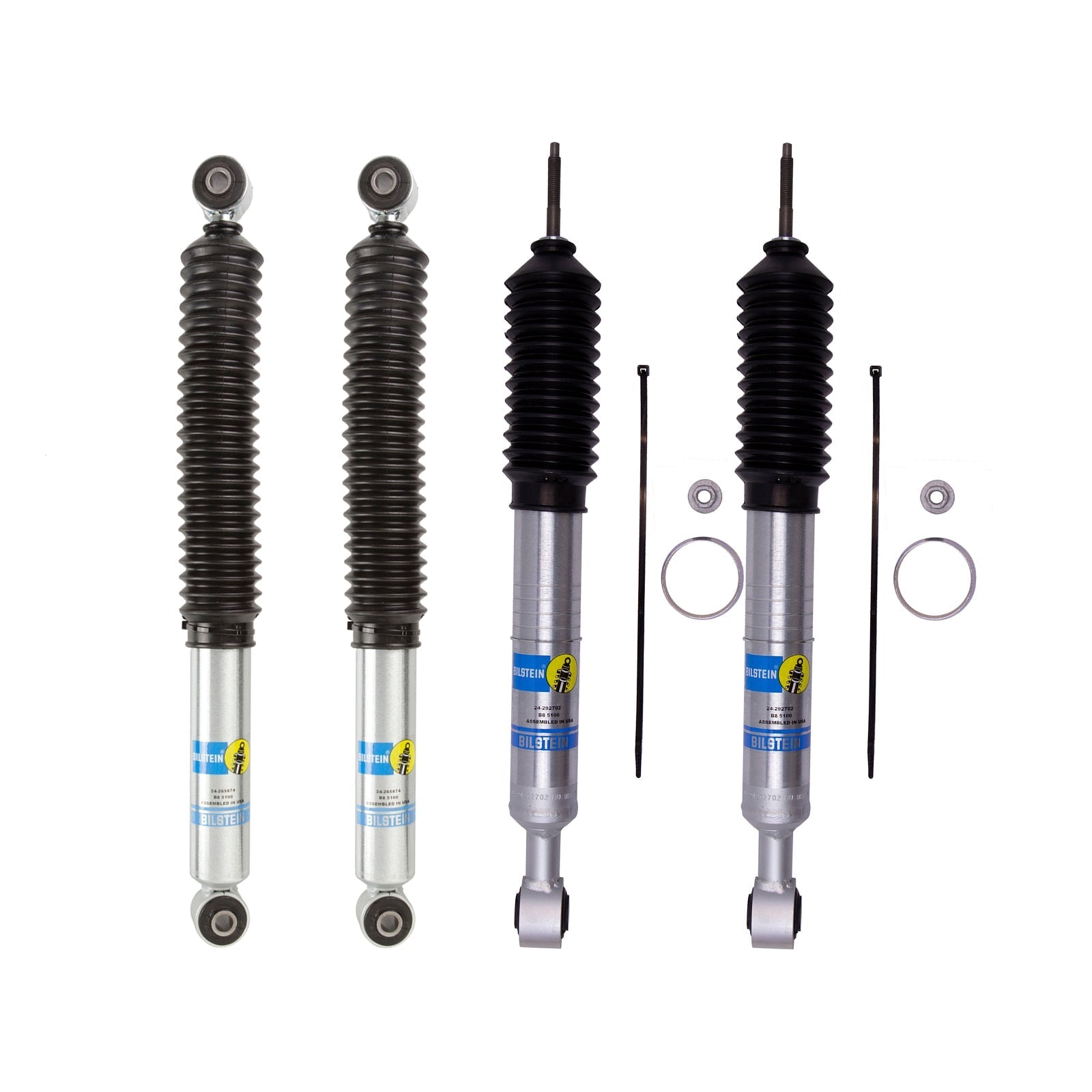 Bilstein 5100 Shocks Set - 2015-2022 GMC Canyon 4WD RWD