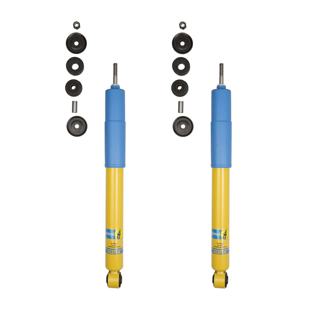 Bilstein B6 4600 Monotube OEM Shocks Front Pair - 2014-2023 Ram 2500 RWD