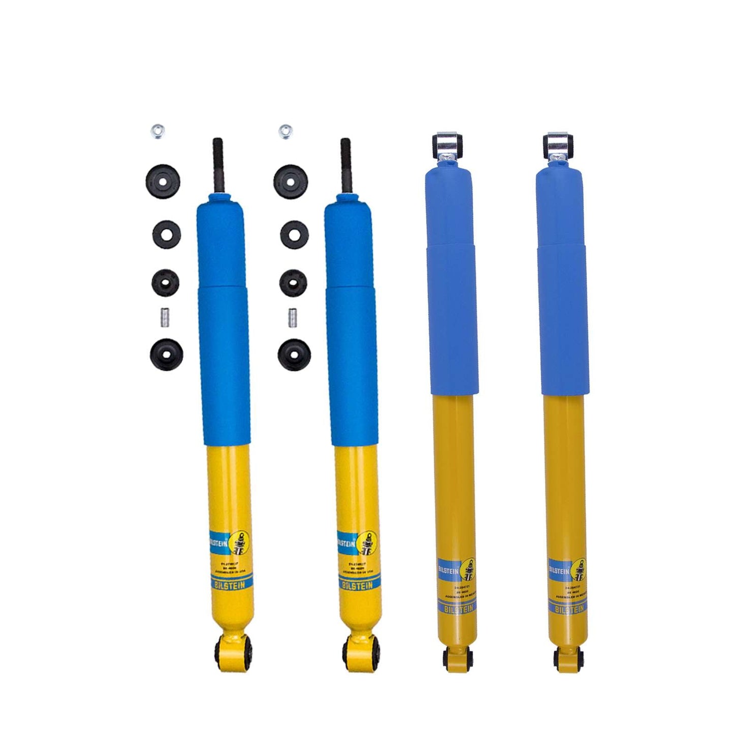 Bilstein B6 4600 Monotube OEM Shocks Set - 2017-2026 Ford F-550 Super Duty 4WD RWD