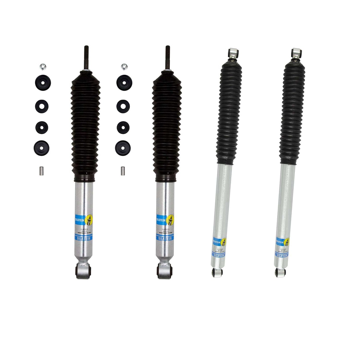Bilstein 5100 Shocks Set w/2-2.5" lift - 2017-2026 Ford F-350 Super Duty 4WD