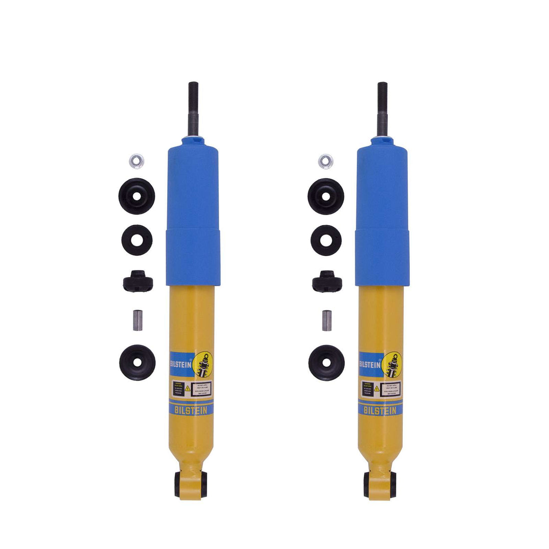 Bilstein B6 4600 Monotube OEM Shocks Front Pair - 2017-2026 Ford F-350 Super Duty RWD